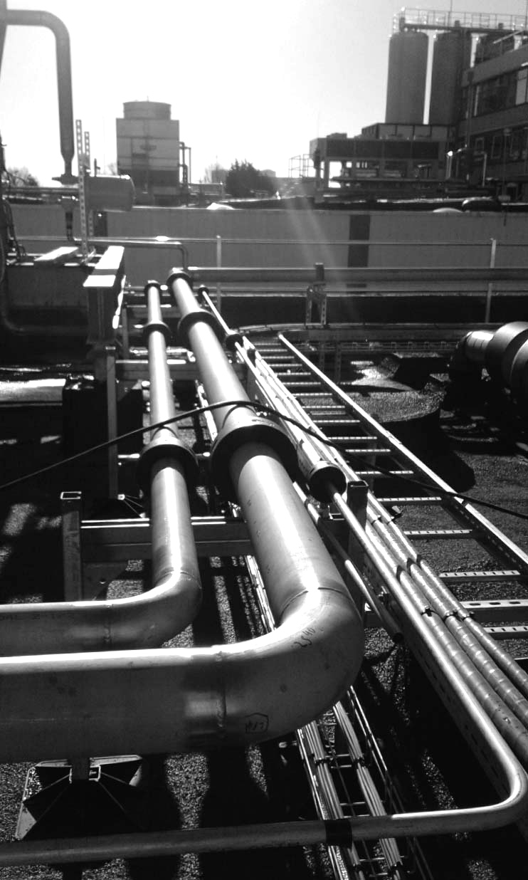 Leidingwerk NH3 koelinstallatie